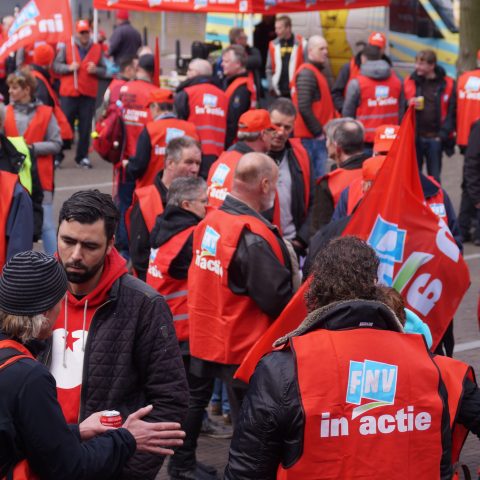 Ron Meyer bij actievoerders Jumbo